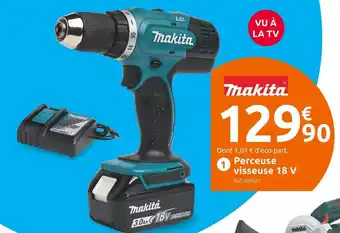 Mr Bricolage Makita perceuse visseuse 18v ddf453sf offre