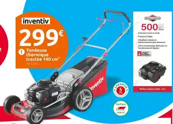 Mr Bricolage Inventiv tondeuse thermique tractée t5046tb offre