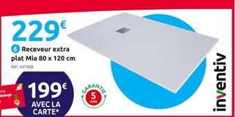 Inventiv receveur extra plat mia
