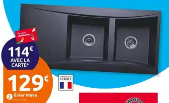 Mr Bricolage Évier wave offre
