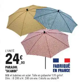 E.Leclerc Brico Parasol offre