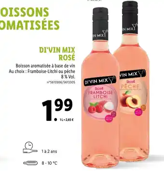 Lidl Di'vin mix rosé offre