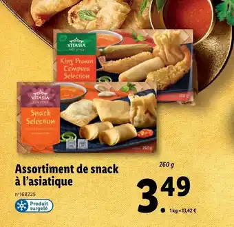 Lidl Assortiment de snack à l'asiatique offre
