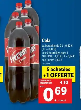 Lidl Cola offre
