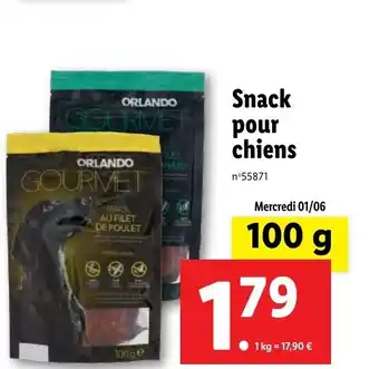 Lidl Snack Pour Chiens offre