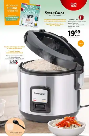 Lidl Silver Crest Cuiseur à Riz offre