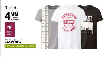 Lidl Ecovero T-shirt offre