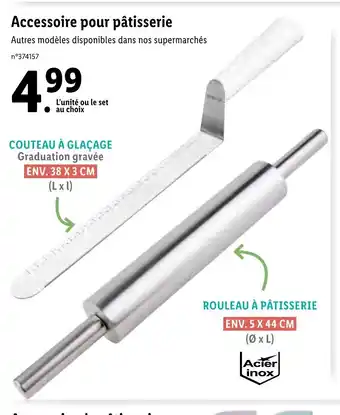 Lidl Accessoire Pour Pâtisserie offre