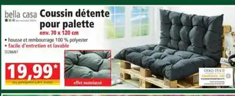 Norma Bella Casa Coussin Détente Pour Palette offre