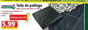 Norma Toile de Paillage offre