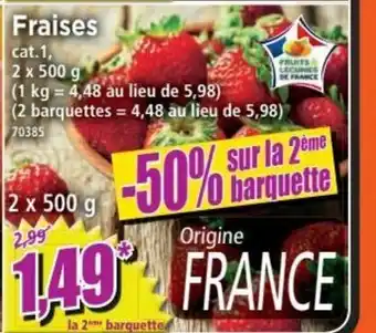 Norma Fraises offre