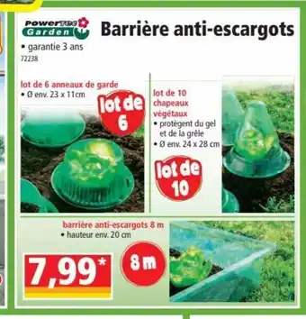 Barrière Anti-Escargots