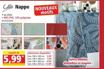 Norma Calitex Nappe offre