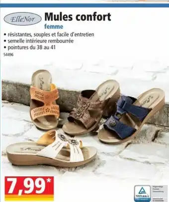 Norma Mules Confort offre
