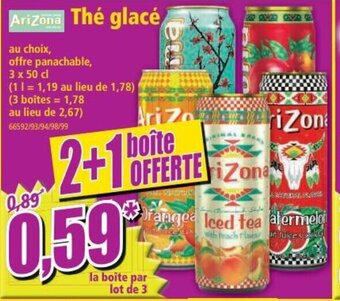 Norma Arizona Thé Glacé offre
