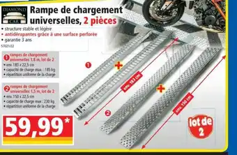 Rampe de Chargement Universelles 2 PiĂšces