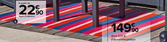 Tapis d'extérieur