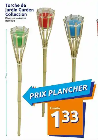 Action Torche De Jardin Garden Collection offre