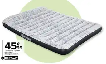 Carrefour Matelas Gonflable 2 Places offre