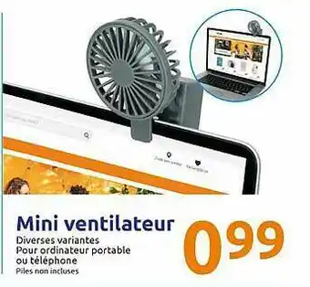 Action Mini Ventilateur offre