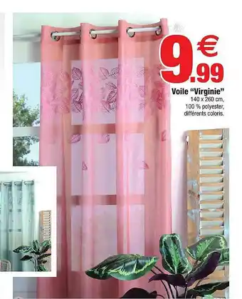 Bazarland Voile Virginie offre