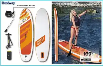 Carrefour Bestway Paddle Gonflable Hydro-Force Aqua Journey offre