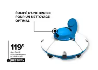 Carrefour Bestway Robot Aspirateur de Piscine Sans Fil offre