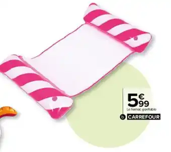 Carrefour Carrefour Hamac Gonflable offre