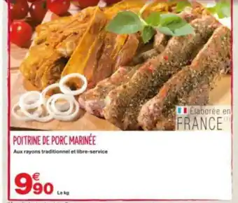 Grand Frais Poitrine De Porc Marinée offre