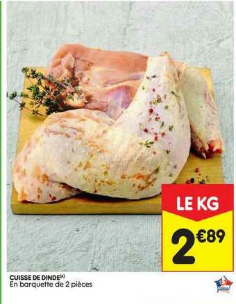 Leader Price Cuisse De Dinde offre