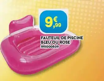 Fauteuil De Piscine Bleu Ou Rose