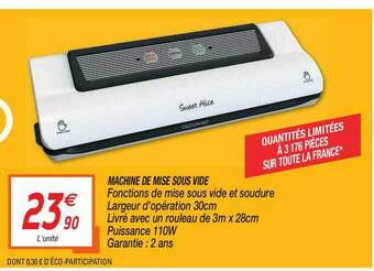 Netto Machine De Mise Sous Vide offre