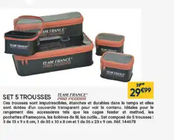 Set 5 Trousses
