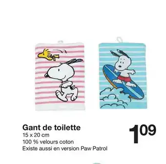 Zeeman Gant De Toilette offre