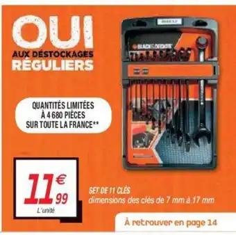 Set De 11 Clés