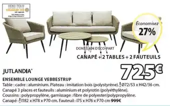 JYSK Ensemble Lounge Vebbestrup offre