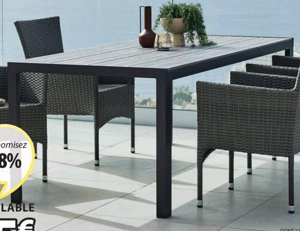 Promo Table de Jardin Maderup chez JYSK