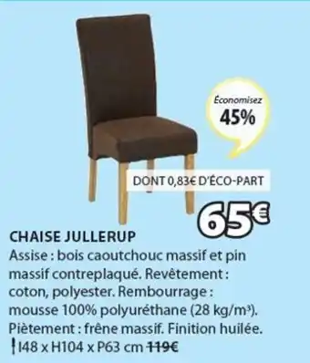 JYSK Chaise Jullerup offre