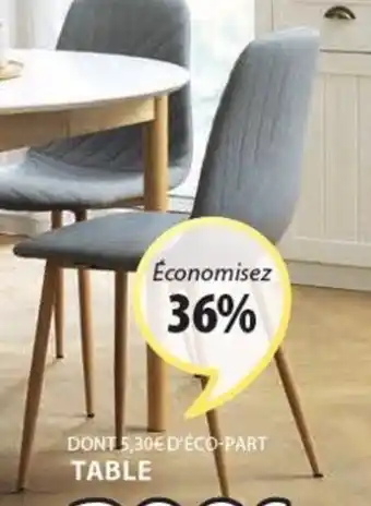 JYSK Chaise Jonstrup offre