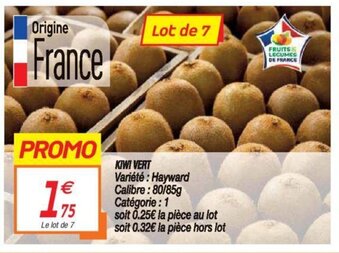 Netto Kiwi Vert offre