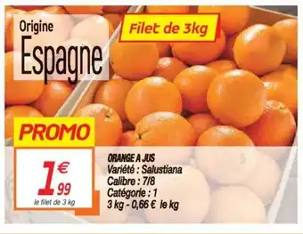 Netto Orange A jus offre