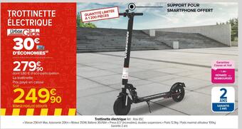 Carrefour Urbanglide trottinette électrique offre