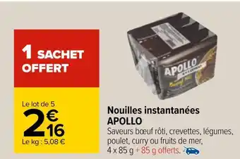 Apollo nouilles instantanées