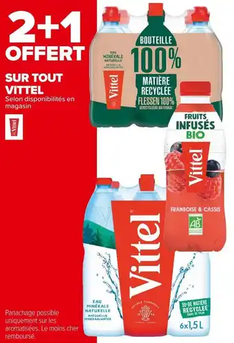 Carrefour Market Vittel bon plan sur tout vittel offre