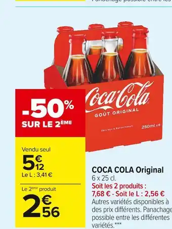Carrefour Market Coca cola coca cola original offre
