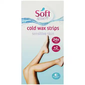 Action Bandes de cire Sensitive Skin Soft Touch Sensitive Skin offre