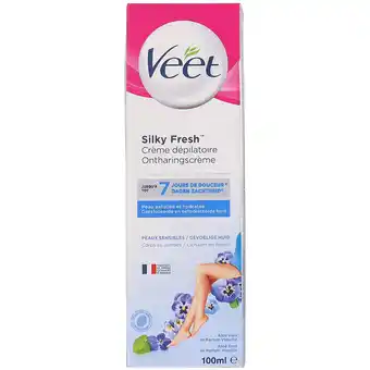 Action Crème dépilatoire Veet Silk & Fresh offre