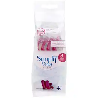 Action Rasoirs Simply Venus Gillette offre