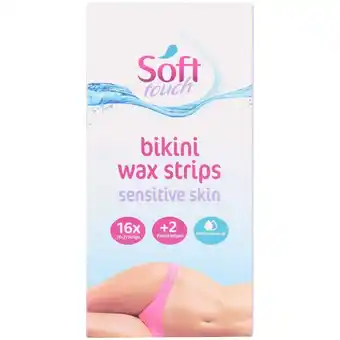 Action bandes de cire bikini Soft Touch offre