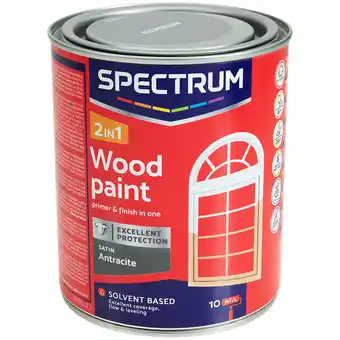 Action Laque satinée pour bois Spectrum offre